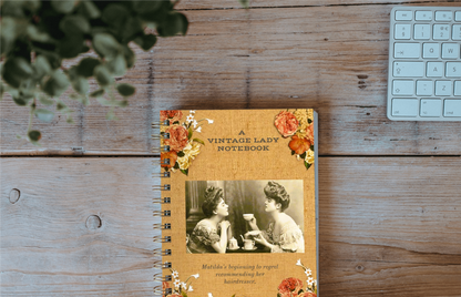 A Vintage Lady Notebook ~ Matilda