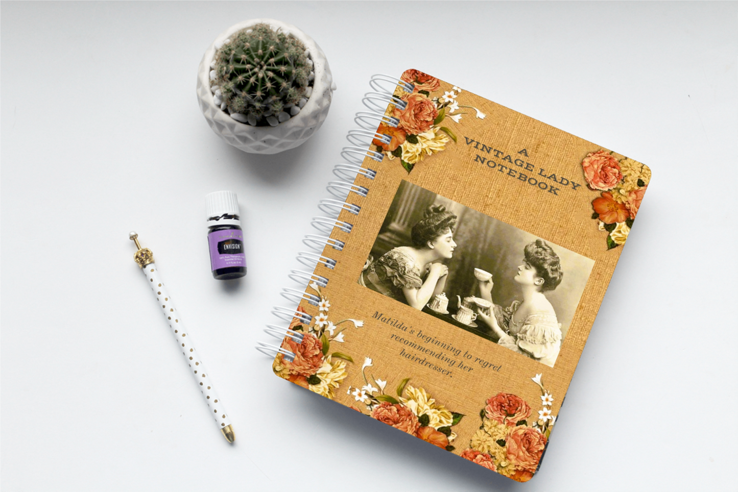 A Vintage Lady Notebook ~ Matilda