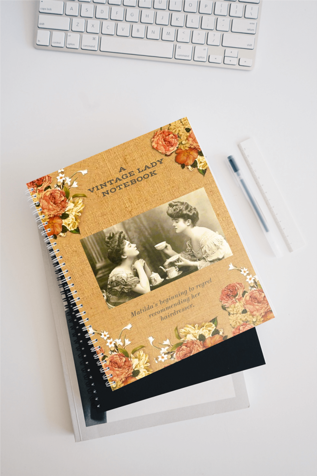 A Vintage Lady Notebook ~ Matilda