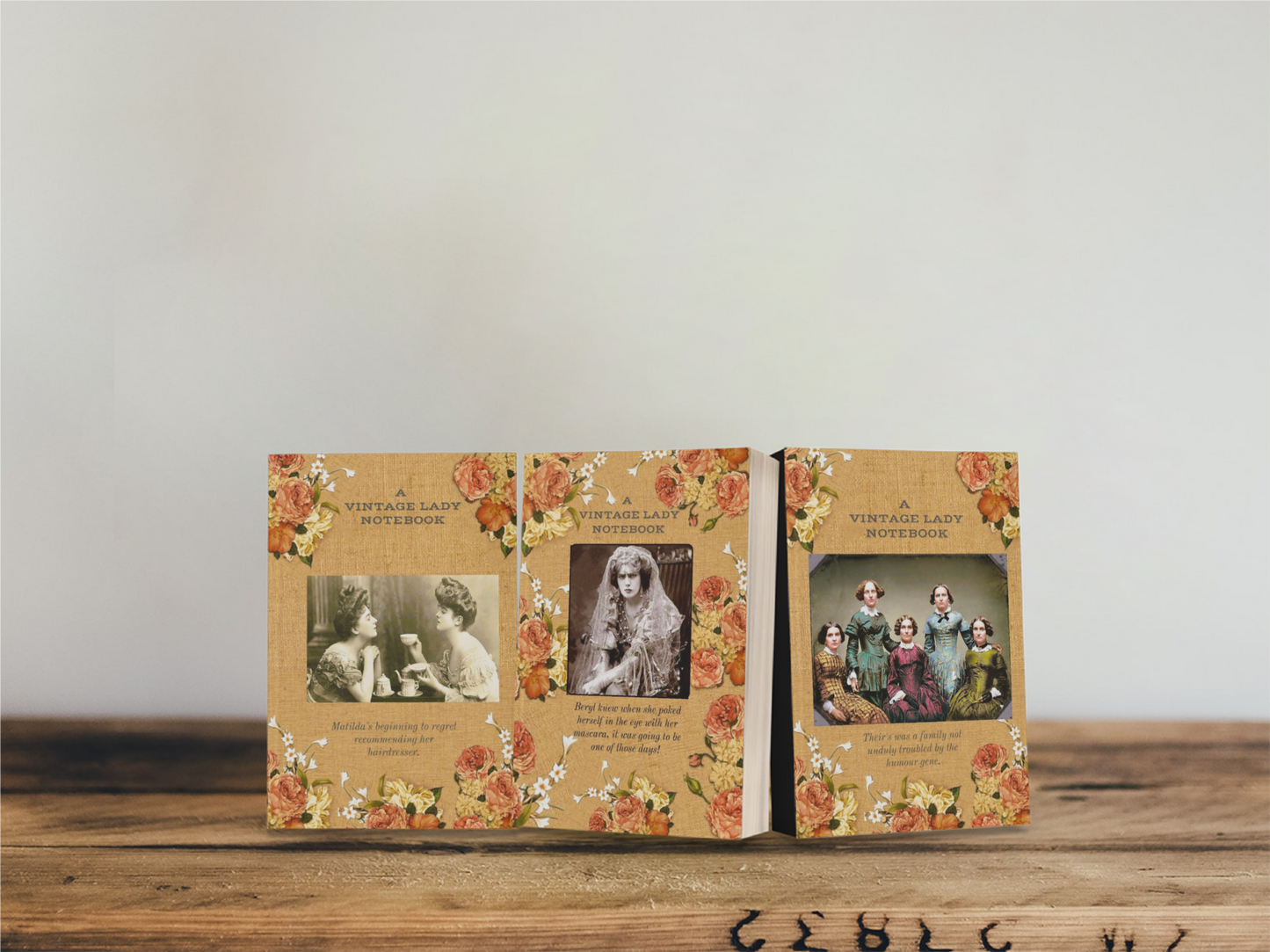 A Vintage Lady Notebook ~ Family